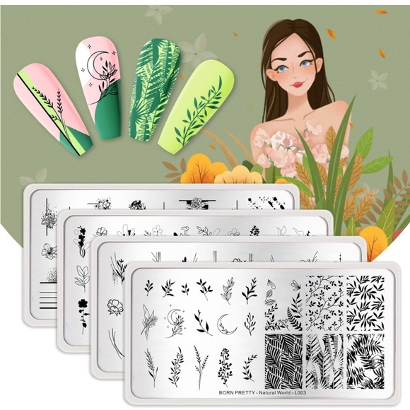 Nail Art Stamping Plates - Picture 7 of 7